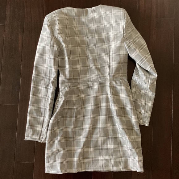 Zara Plaid Blazer Dress size Small - Picture 4 of 4